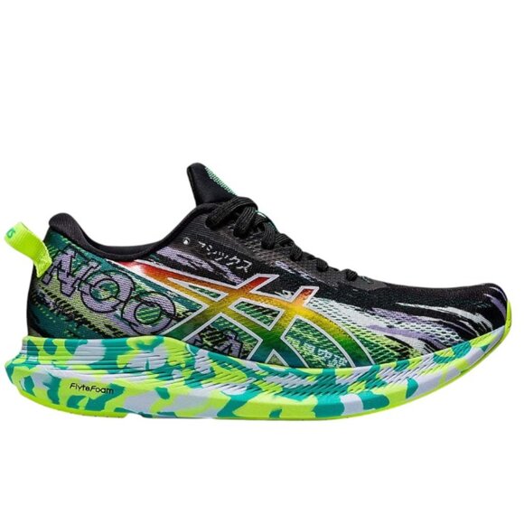 Asics Men's Black Lilac Opal Geen Noosa Tri 3 Mesh Athletic Running Shoes Size 9 - Picture 1 of 7